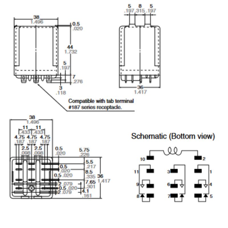 RELAY AC 220V 6269